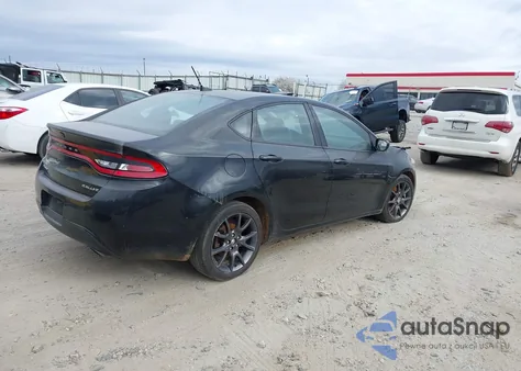 2015 Dodge Dart Sxt из США, поврежденный, VIN 1C3CDFBB0FD266918